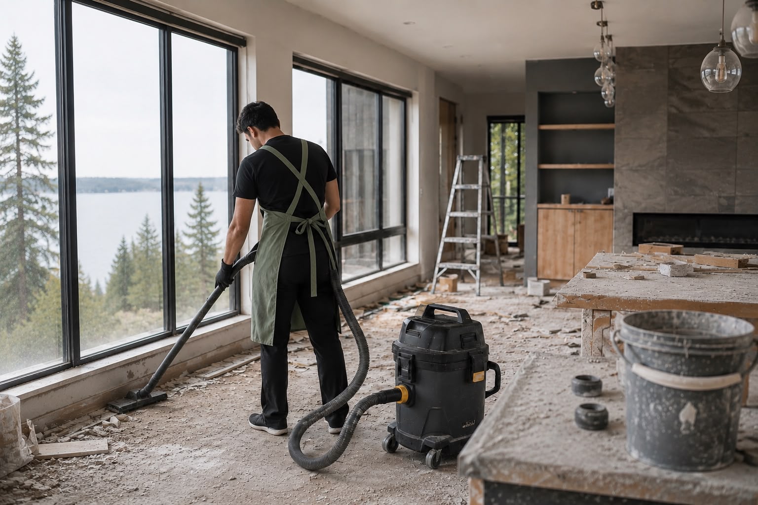 Post Construction Dust Cleanup